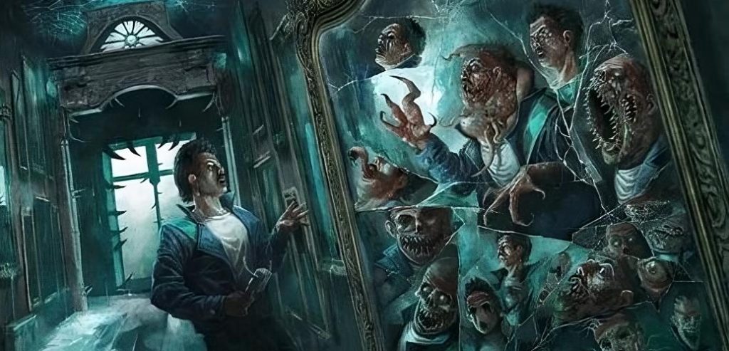Imagen de la nueva edición de Magic: The Gathering ,Duskmourn