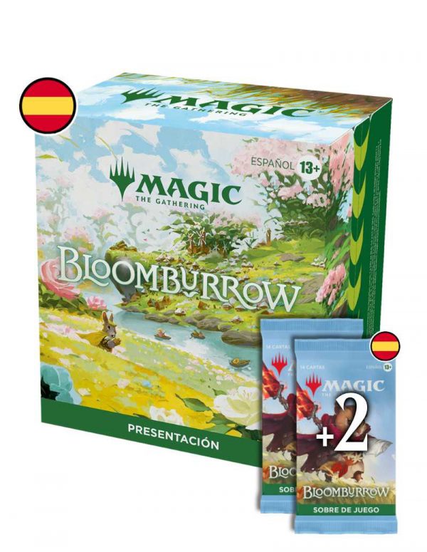 PACK PRESENTACIÓN EN CASA +2 – BLOOMBURROW – ESPAÑOL / INGLÉS